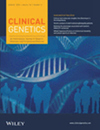 CLINICAL GENETICS雜志封面